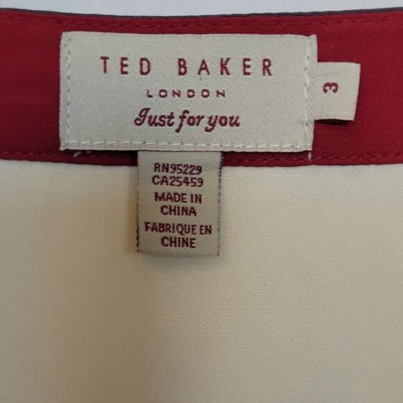 Ted Baker Color Block Blouse - Picture 4 of 10